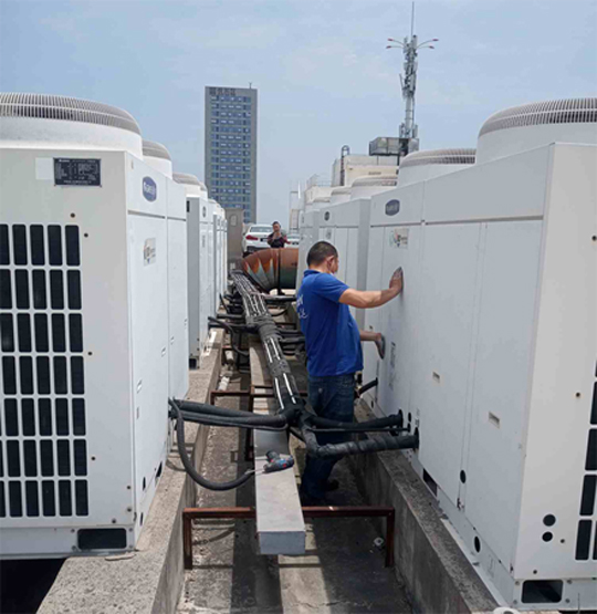 河池中央空调制热和不制冷系统维修方法